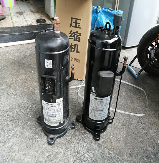 市北中央空调压缩机的更换维修